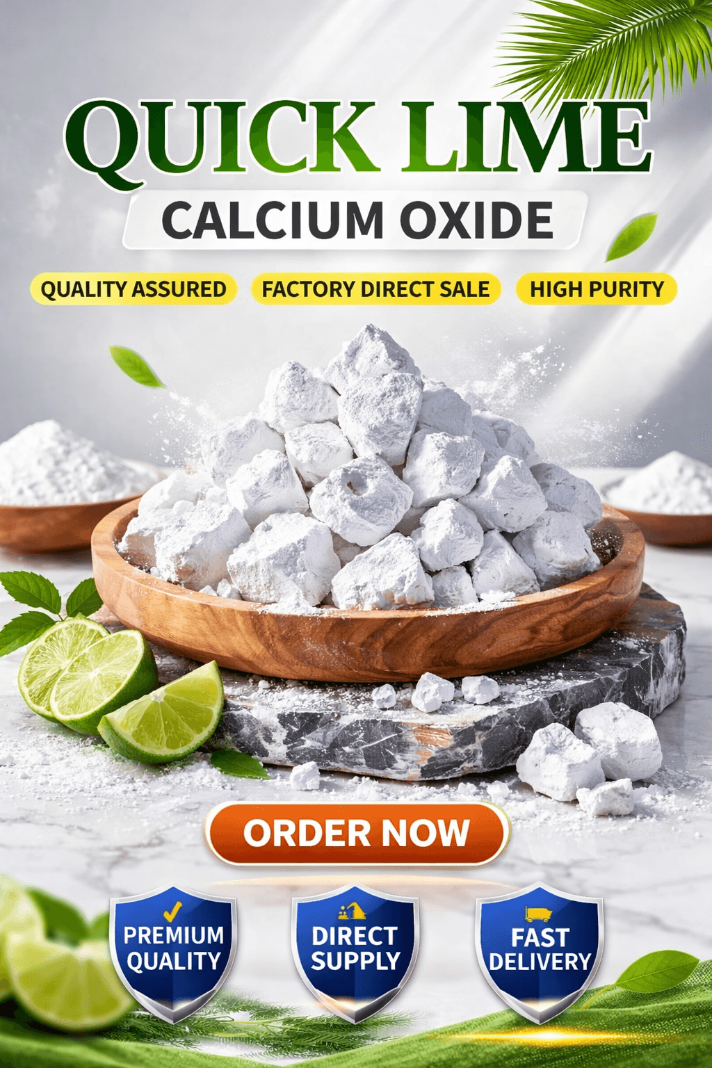 Quick Lime (Calcium Oxide)